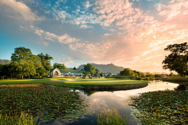 Fancourt montague green with water in front