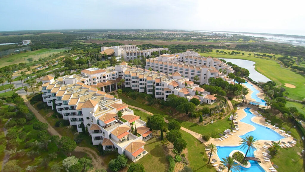 El rompido hotel aerial photo